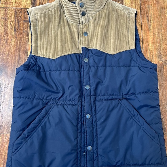 Union Nordstrom Nylon Corduroy Sleeveless Vest M - Picture 7 of 9